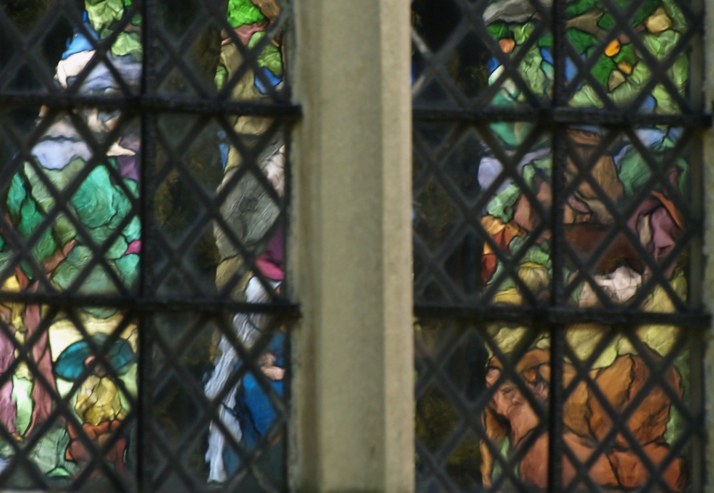 Stained glass, St Mary's Church, Ludgershall, Bucks