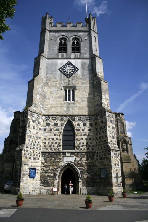 Waltham Abbey Church entrance