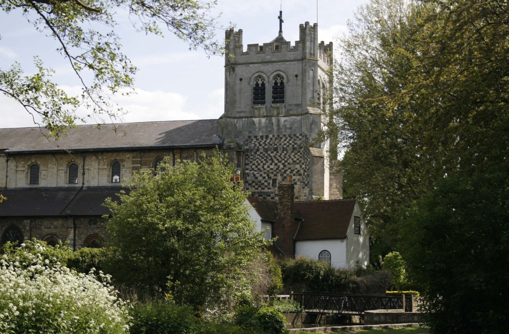 Waltham Abbey Church photo by Venus Speedwell
