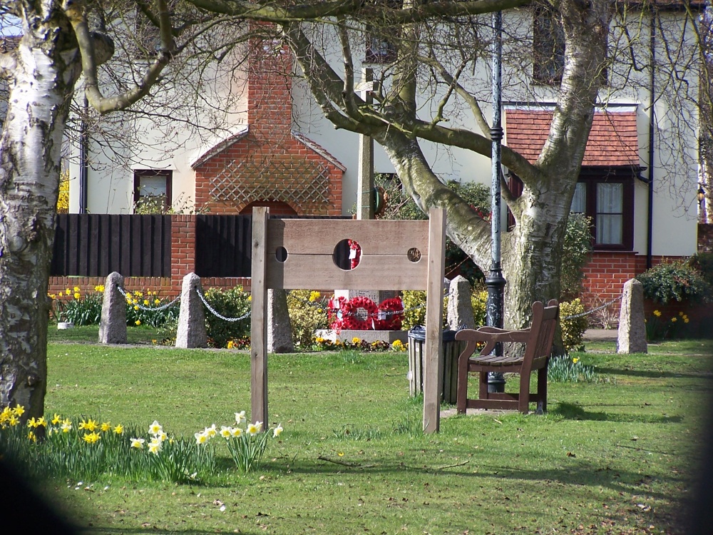 Photograph of Stocks on the Village Green