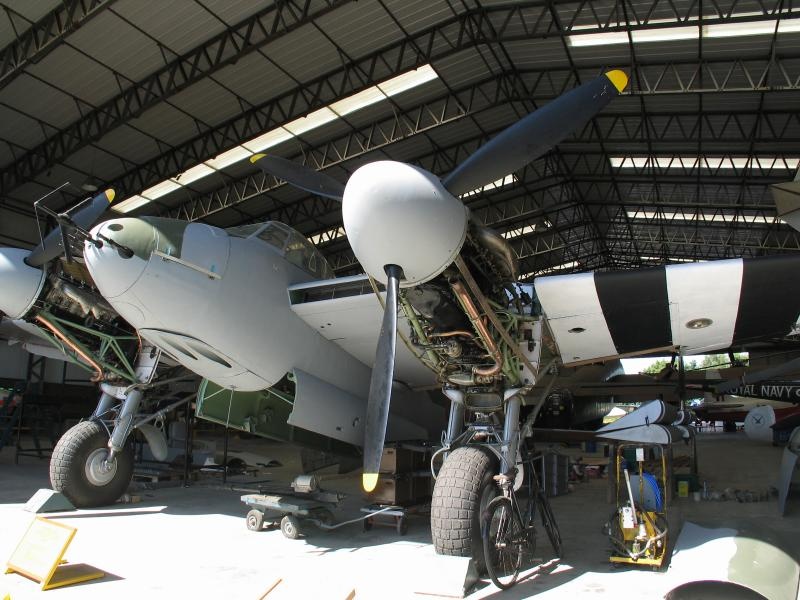 Photograph of Mosquito rebuild