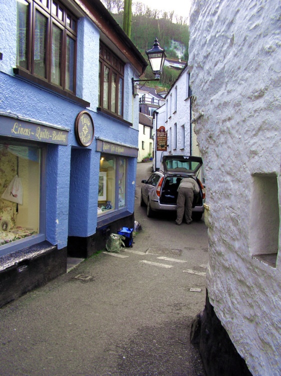 Just another narrow street.
