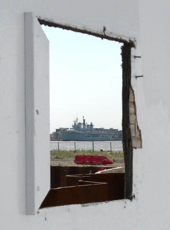 HMS Illustrious at Greenwich