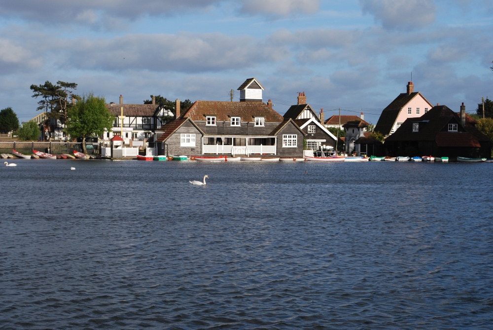 Photograph of Thorpeness Meare boating lake