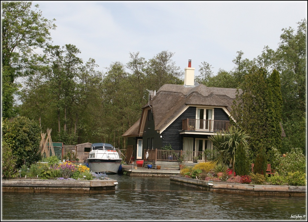 Photograph of The Boat and House