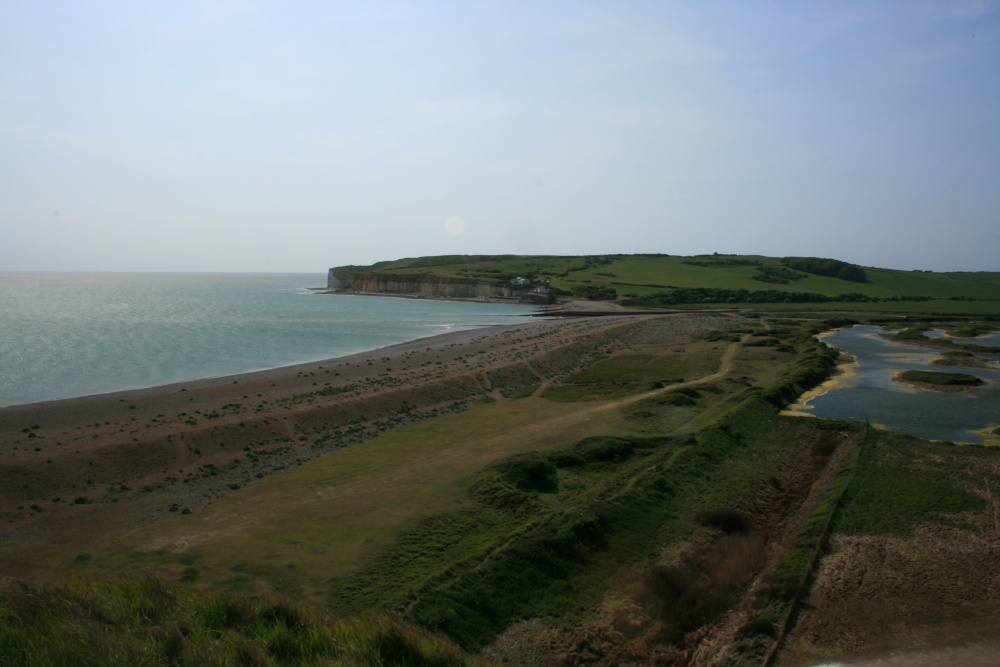 Cuckmere Haven from the top of Haven Brow