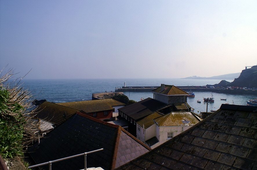 View over the houses and Harbour.