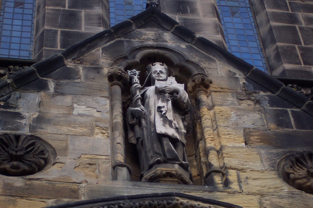 Statue, Presumably St. Hilda