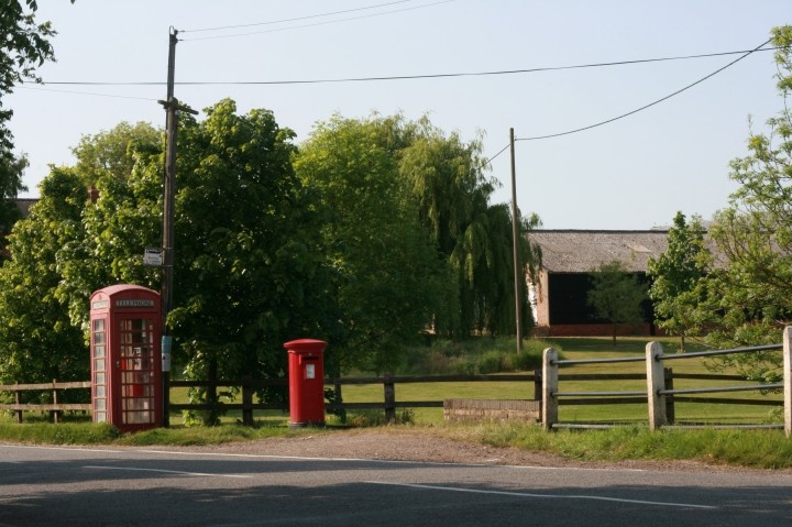 Telephone and Post boxes