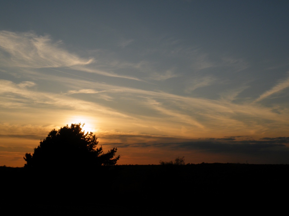 Photograph of Sunset Haste Hill