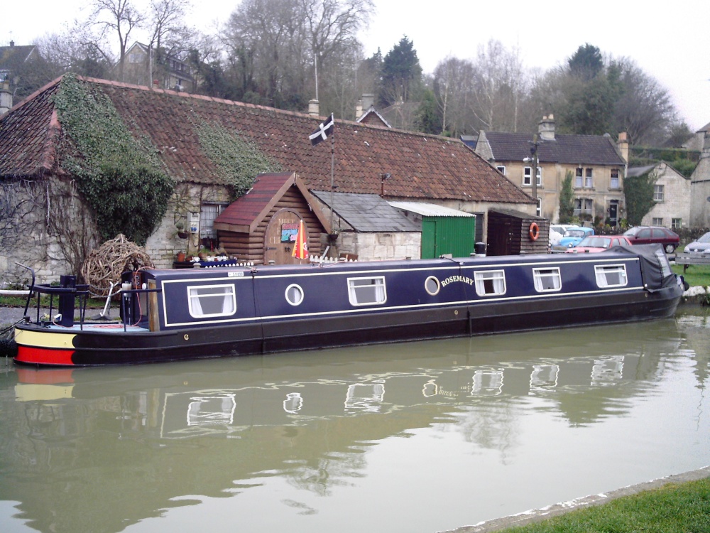 Kennet and Avon Canal Wharf in Bradford on Avon