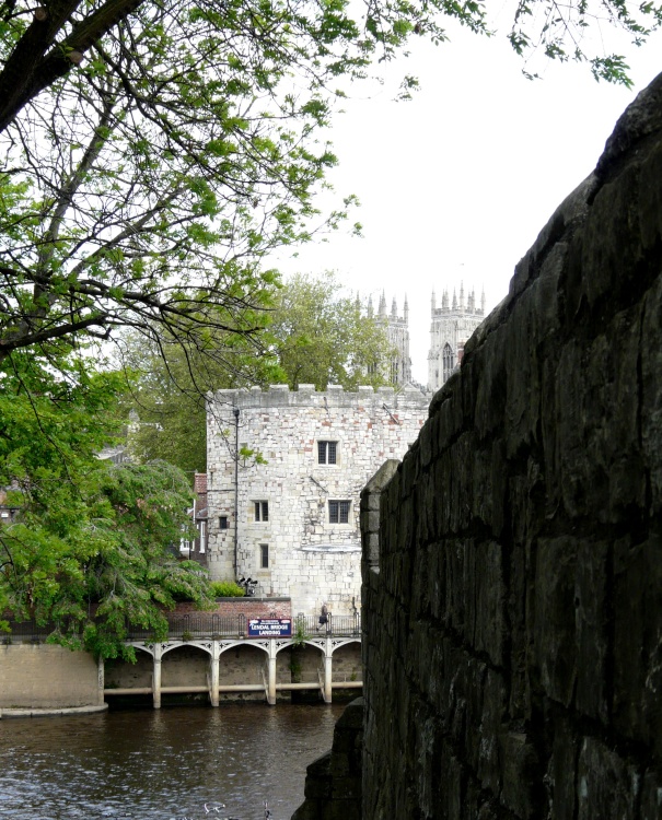 York Minster  in the Background