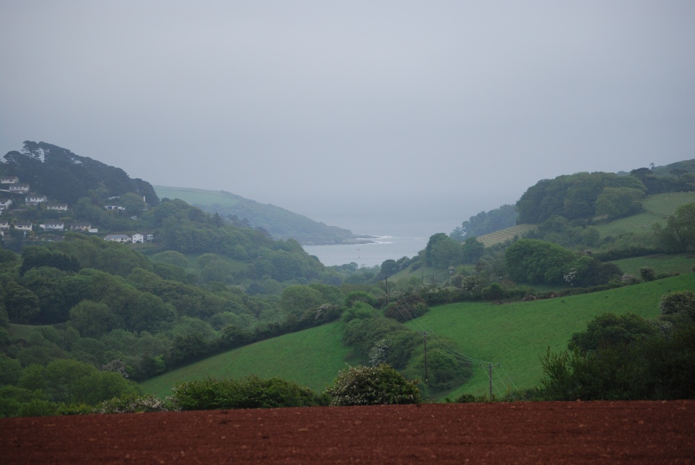 View from the cycle path between Malborough and Salcombe