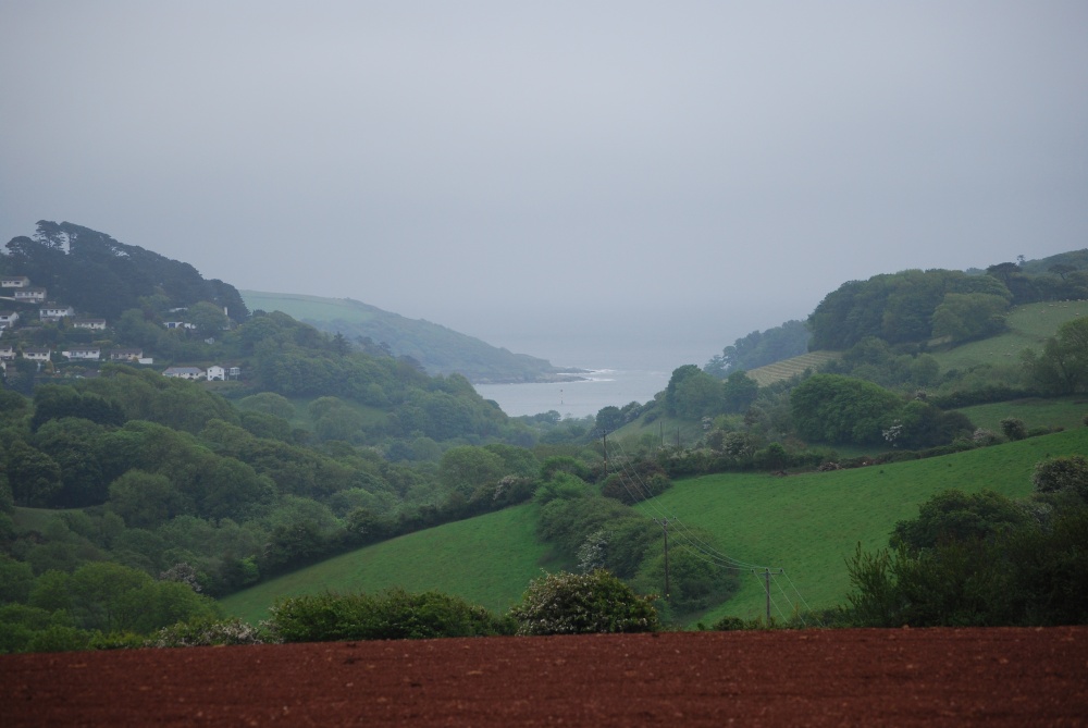 Photograph of View from the cycle path between Malborough and Salcombe
