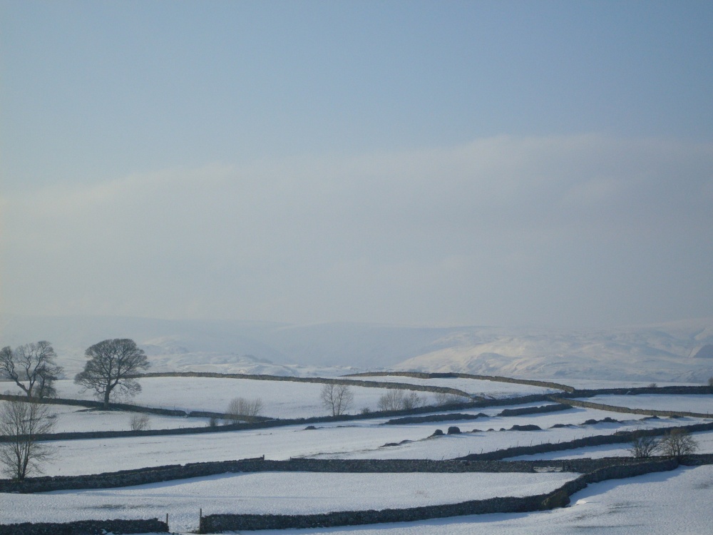 Photograph of View to lakeland hills