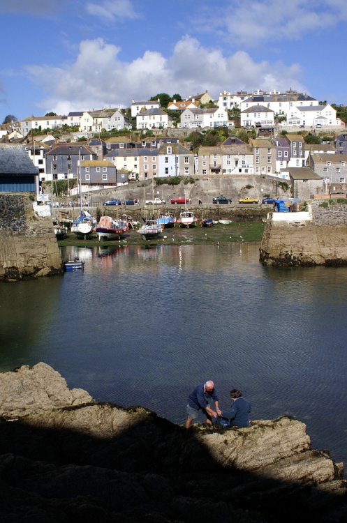Looking towards the inner harbour.