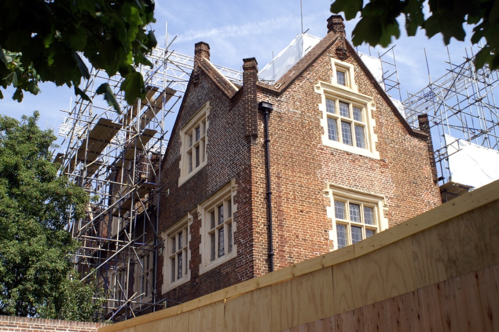 Undergoing renovation. photo by Peter Evans