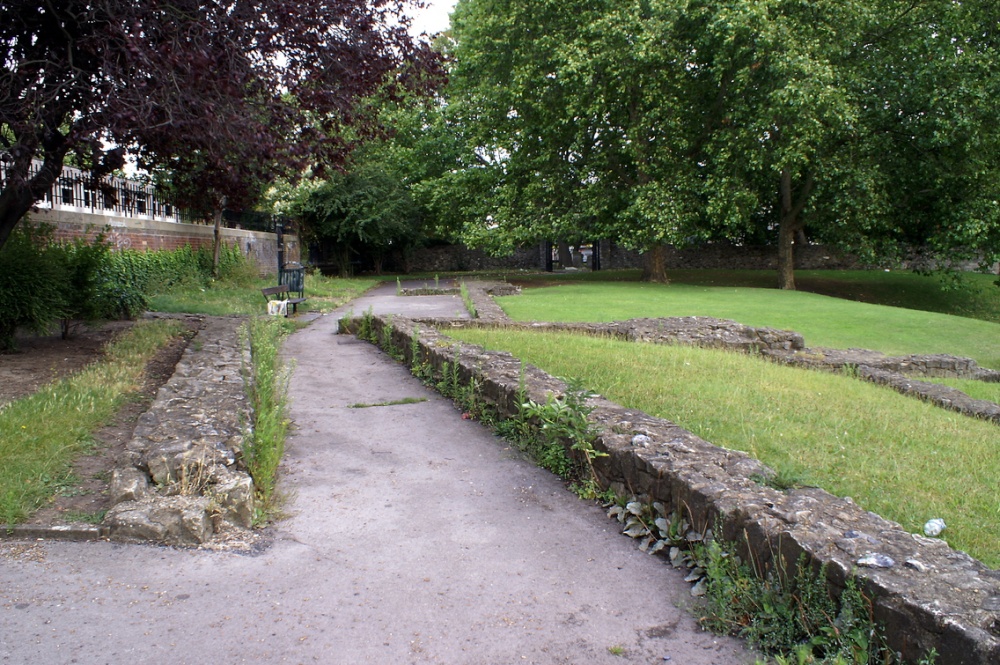 All thats left of the old Abbey.