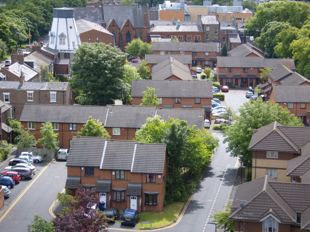 The village of Spital Tongues, Newcastle upon Tyne