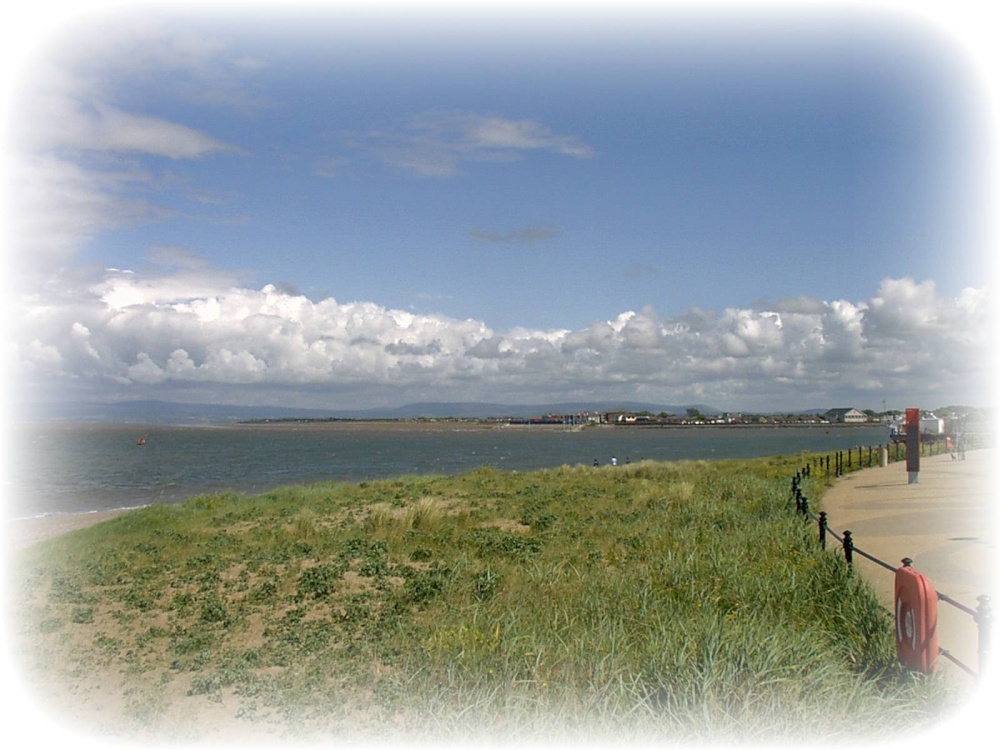 Looking north across the River Wyre estuary