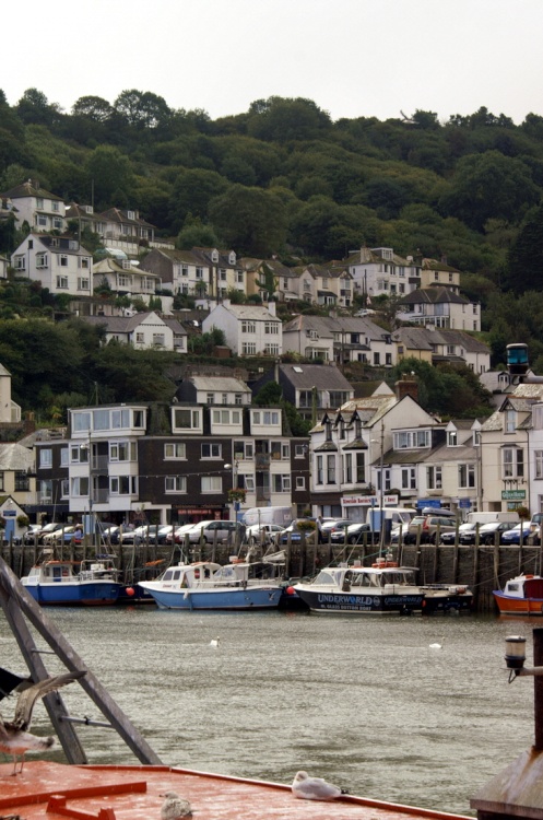 West Looe houses.