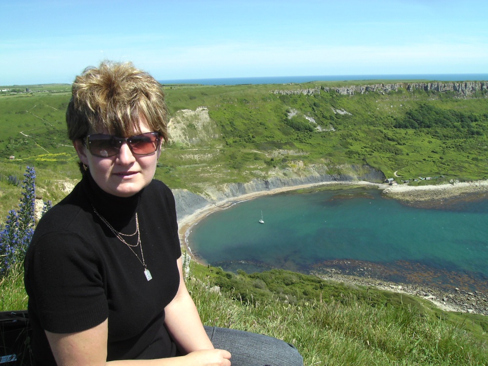Chapman's Pool and Lilia, St Aldelm's Head photo by Lawrence Kenny