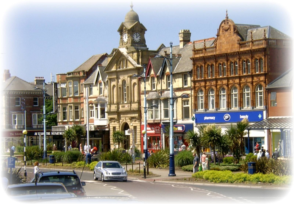 Main shopping square