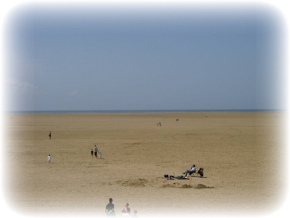 Miles of golden sand