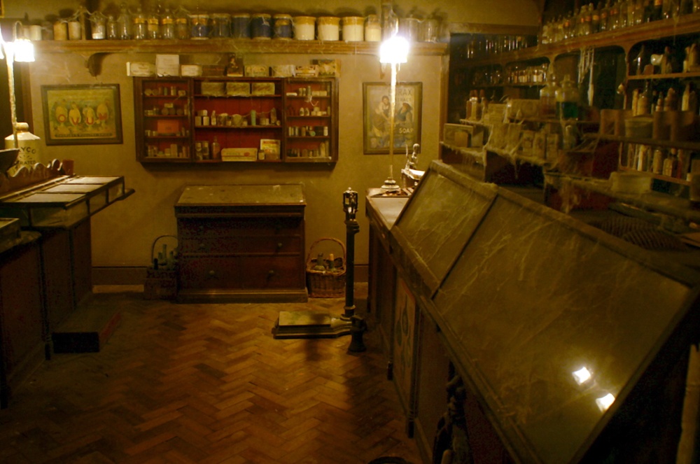 Old chemist shop.