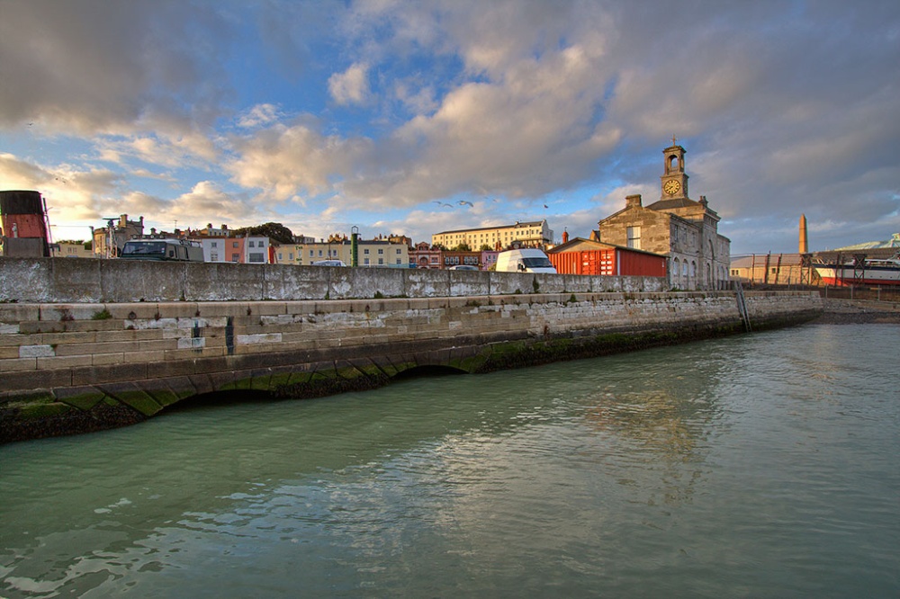 Photograph of Evening scene at Ramsgate