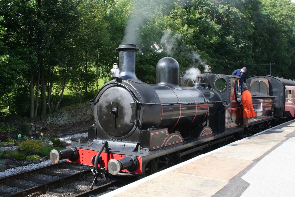 At Oxenhope Station
