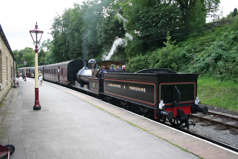 At Oxenhope Station