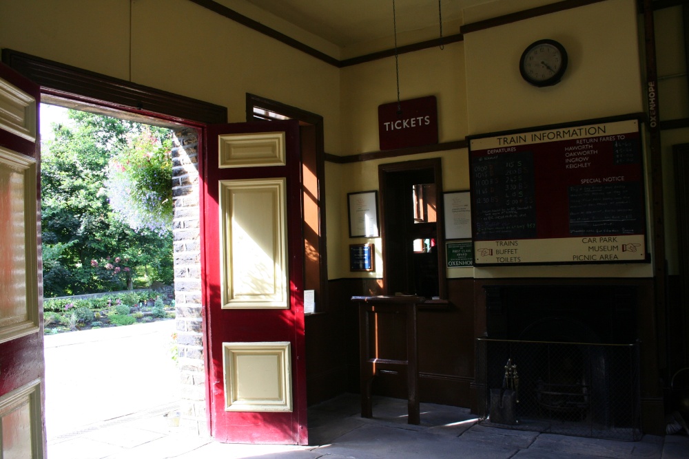 At Oxenhope Station