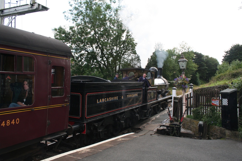 At Oxenhope Station