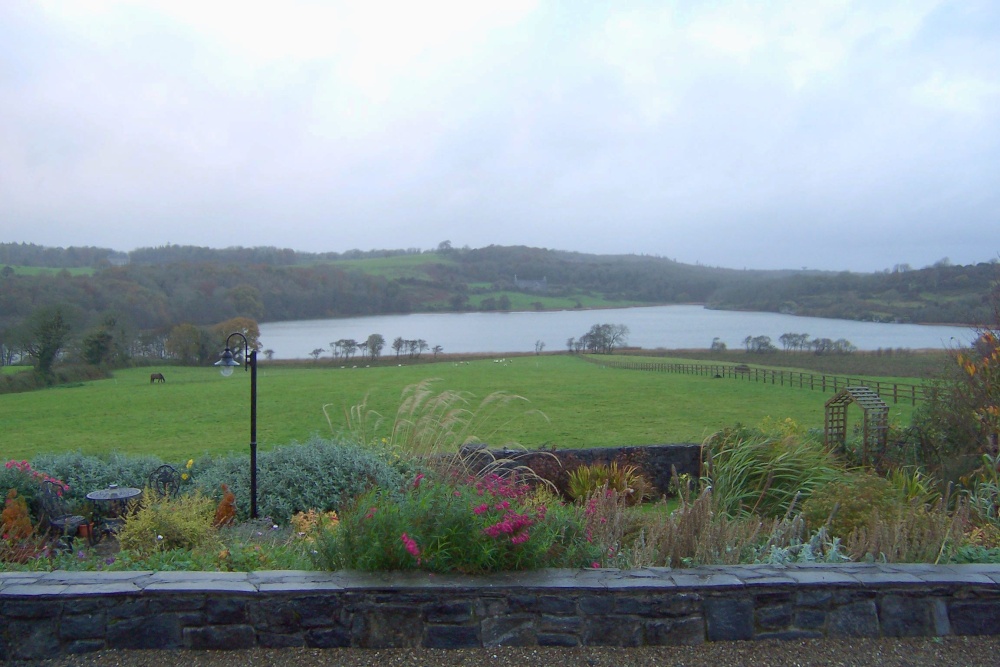 Back yard of our B&B in County Clare