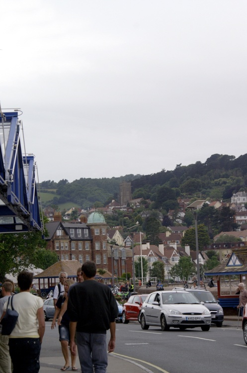 Looking towards the town.