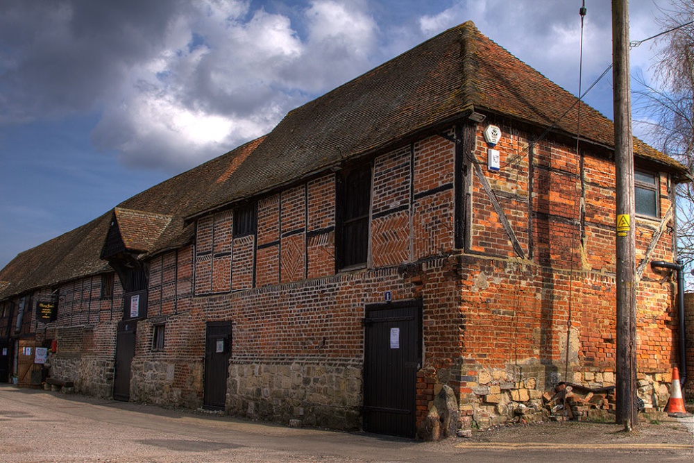Old warehouse near the creek