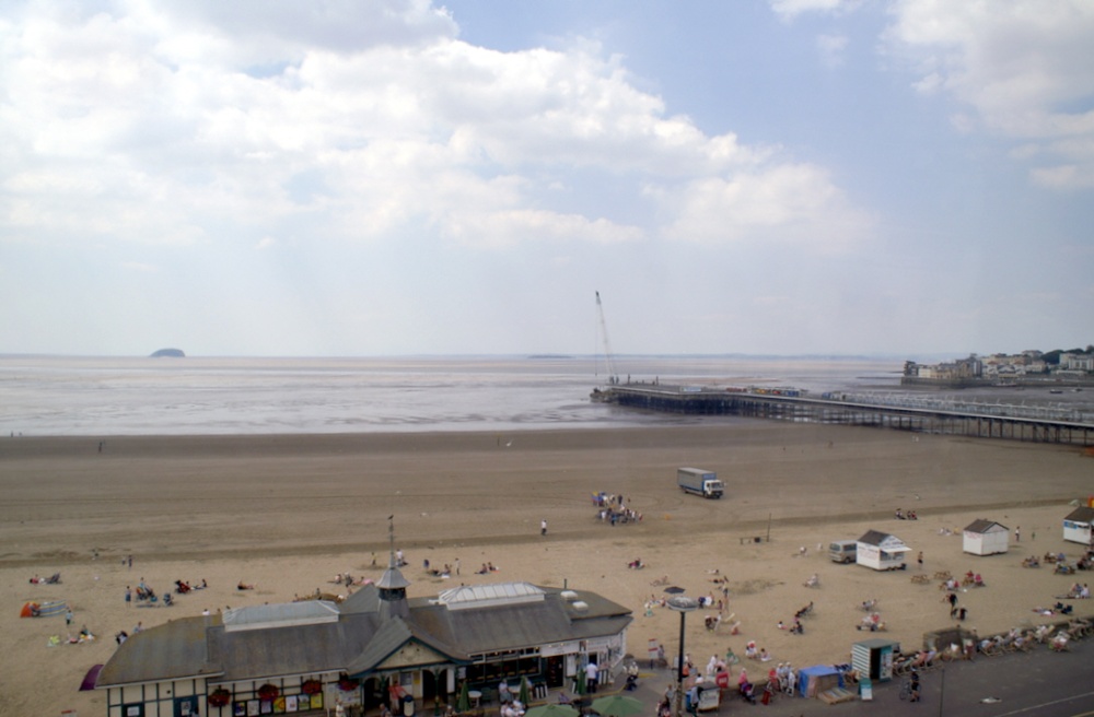 Looking out from the top of the Wheel.