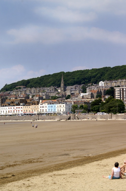 The front from the sands.