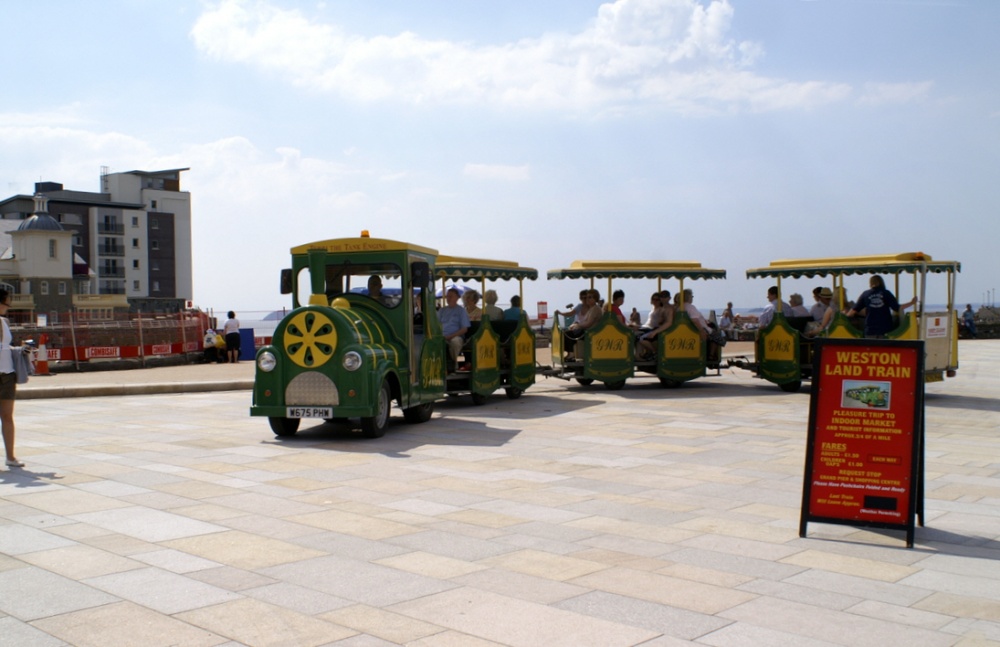 Better than walking in the hot sun.