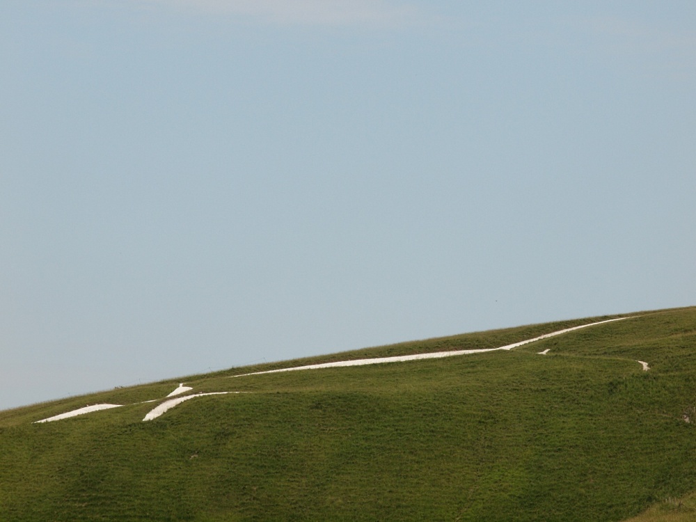 The White Horse, Vale of White Horse, Uffington, Oxon