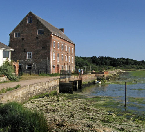 Photograph of Mill on the Yar estuary