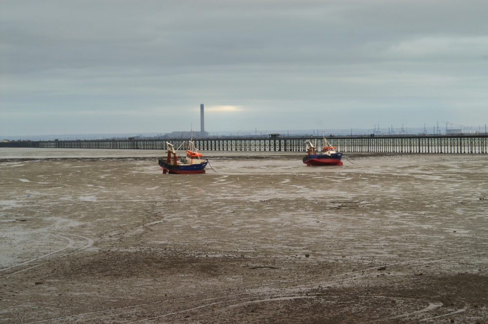 Two boats and the pier.