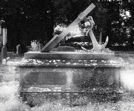 Photograph of A sailors grave, Trowbridge, Wiltshire
