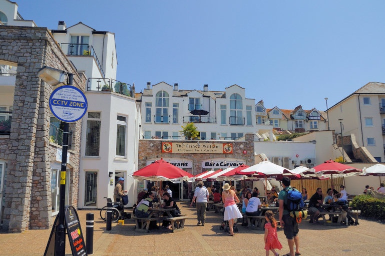 Brixham Restaurant by the Harbour and Marina - June 2009