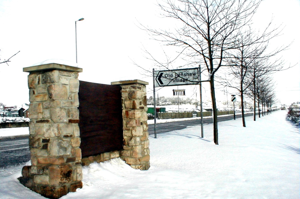 A183 road towards Sunderland,
