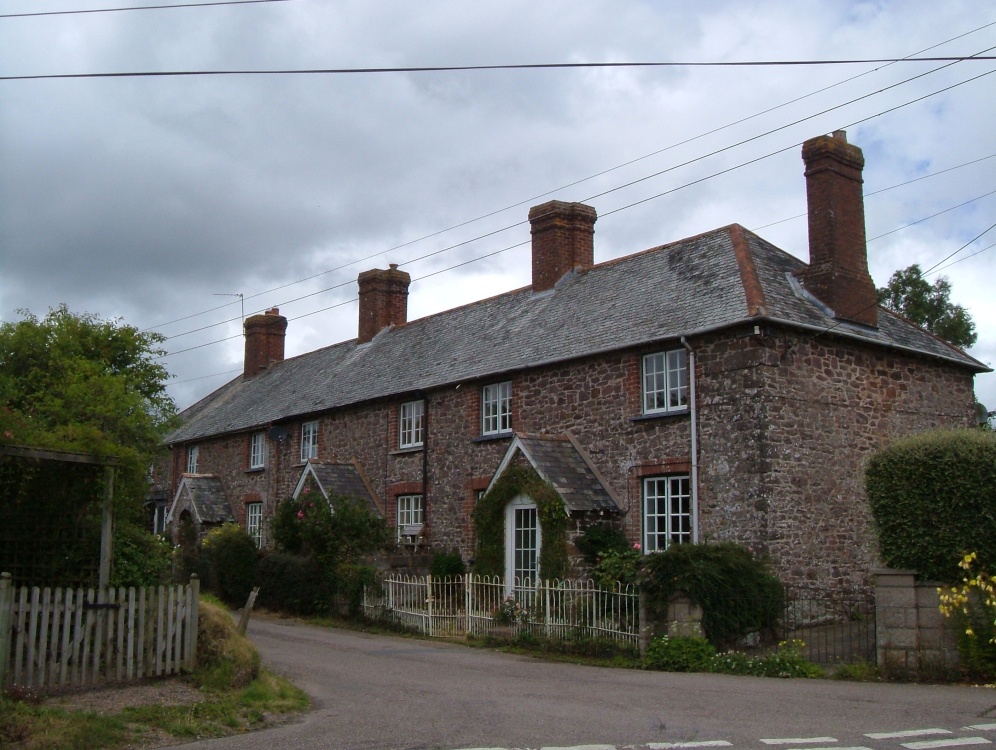 Photograph of A row of stone cottage July 2009