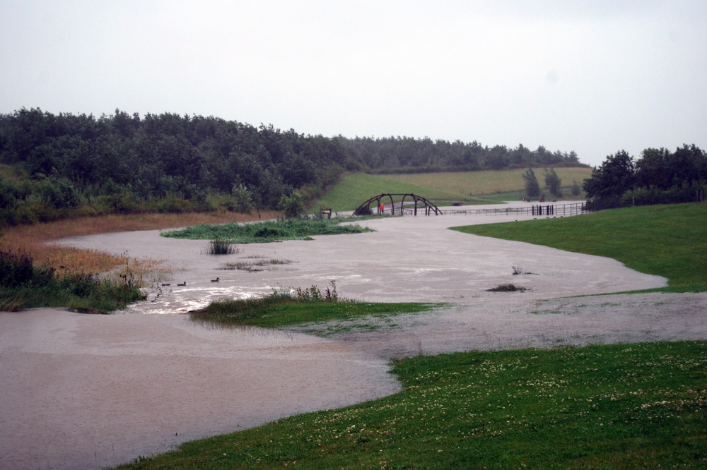 Floods at Herrington Country Park