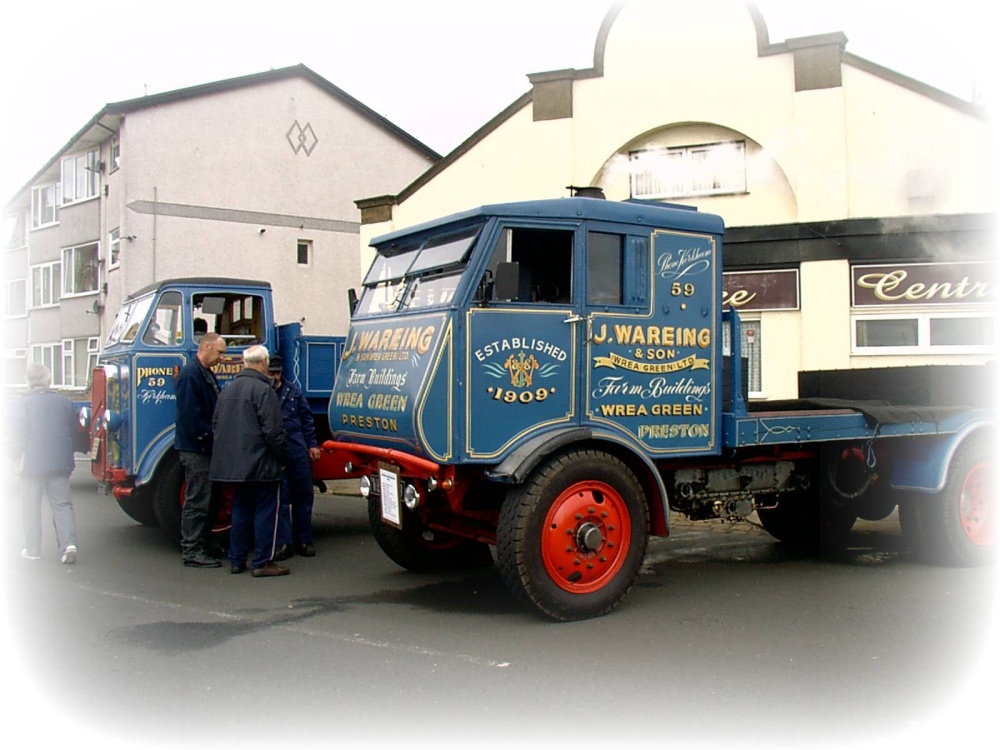 Steam wagon at Tram Sunday 2009