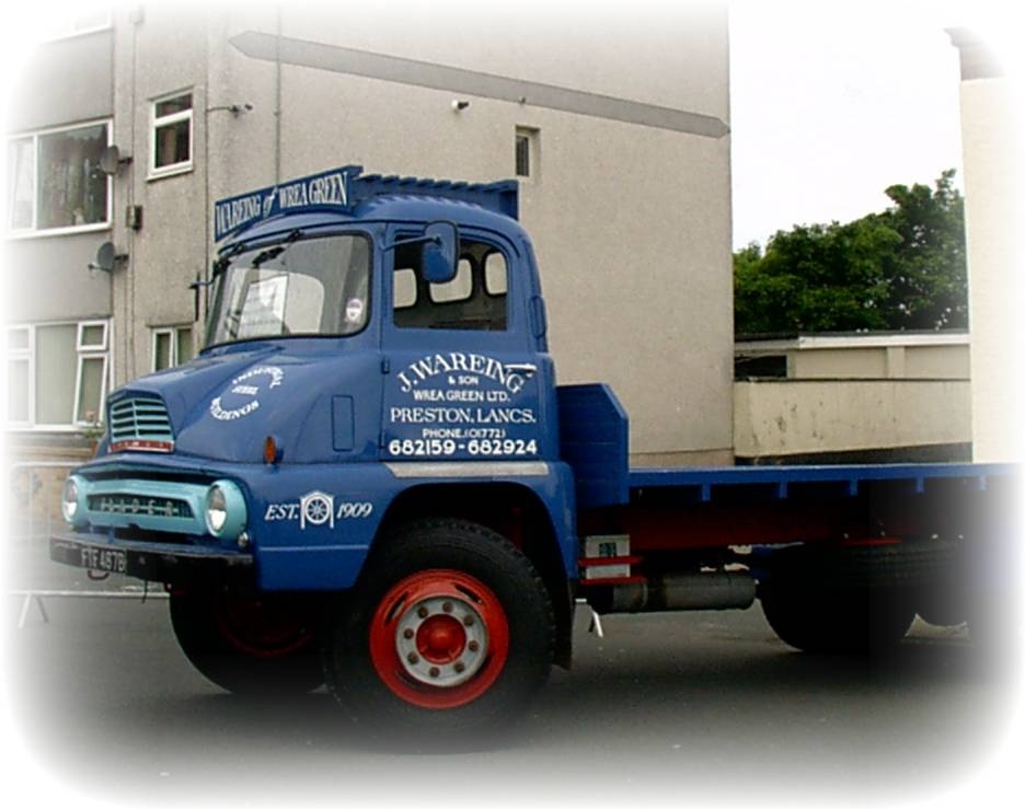 Ford Thames Trader at Fleetwood, Tram Sunday 2009